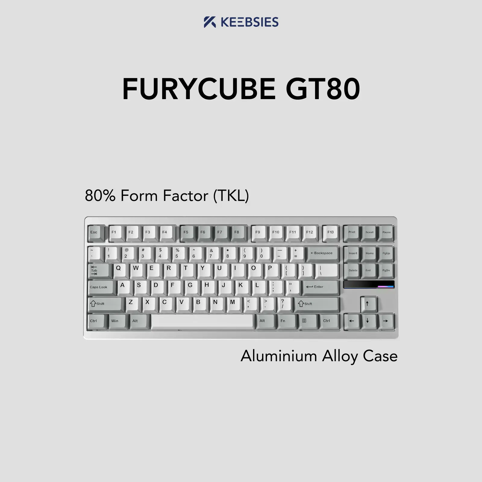 gt80 furycube 80% tkl mechanical keyboard