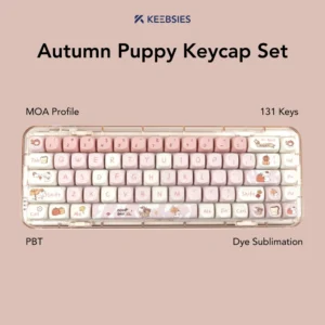 Autumn Puppy Keycap Set