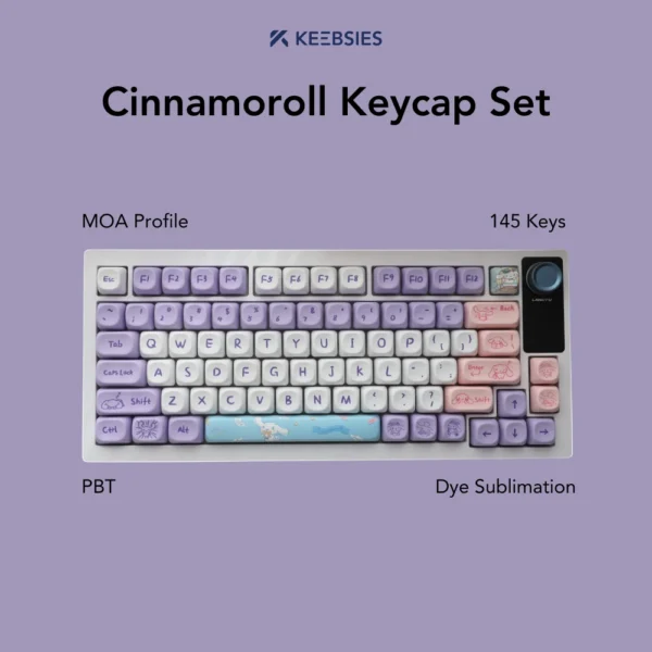 Cinnamoroll Keycap Set