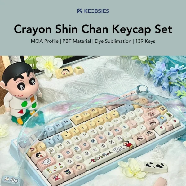 Crayon Shin Chan Keycap Set