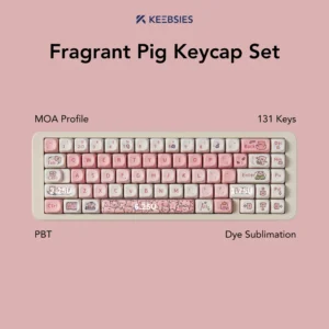 Fragrant Pig Keycap Set