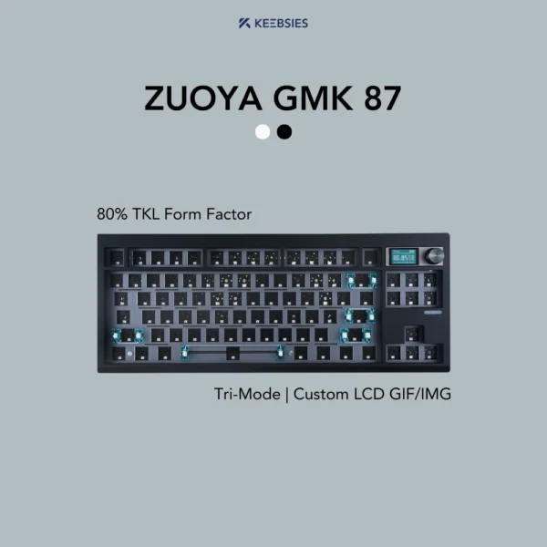 GMK87 Barebones Kit — Black