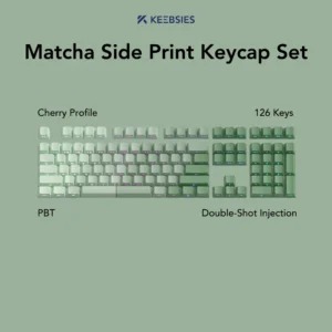 Matcha Side Print Keycap Set