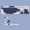 PBT Inner Blue - Rose Mech Keycap Set - Image 2
