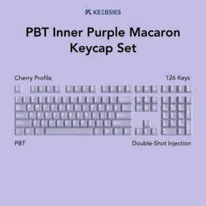 PBT Inner Purple Macaron Keycap Set
