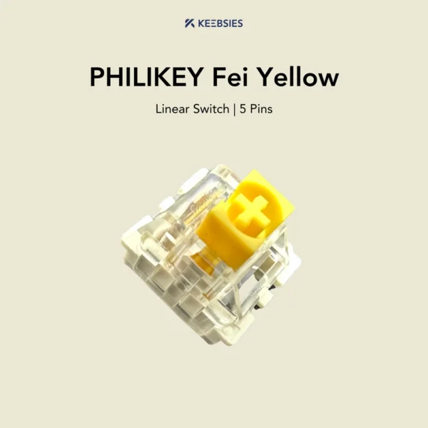 Philikey Fei Yellow Switch