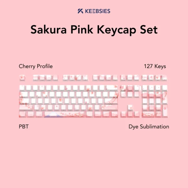 Sakura Pink Keycap Set