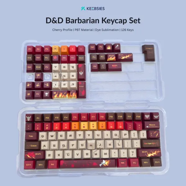 Barbarian Keycap Set