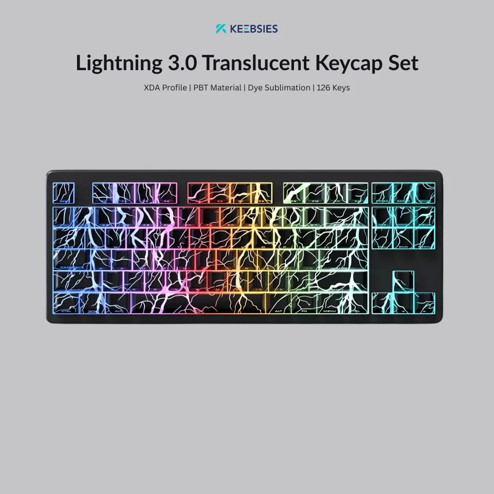 Lightning 3.0 Translucent Keycap Set